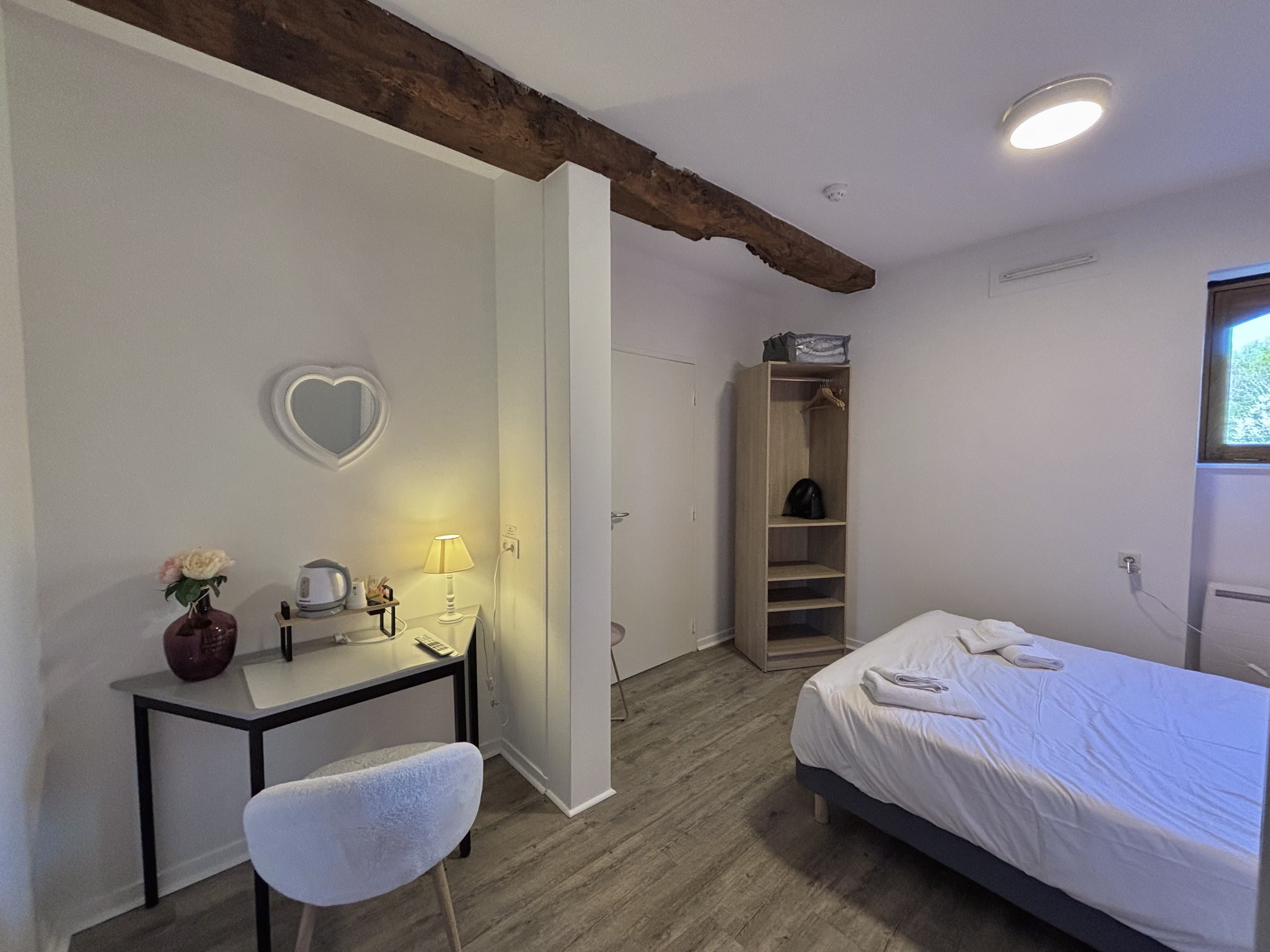 Chambre PMR - Vue d'ensemble